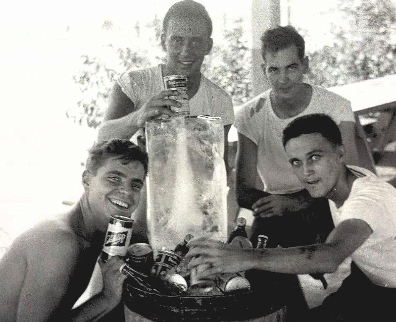 53-7 Gitmo. Beach Party, Stastny, Sullivan, Shepard. Blake  